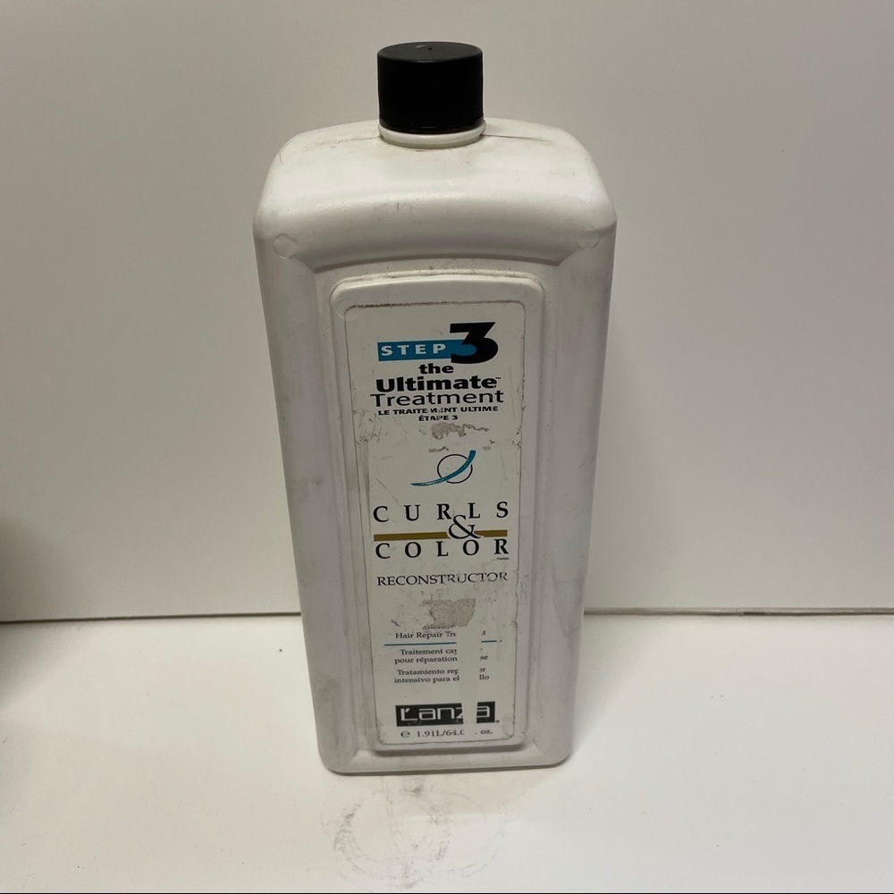 Lanza Curls & Color Step 3 Ultimate Treatment Recontructor 1.91 L HTF - Picture 1 of 3